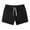Black, variant on Mens Shorts Summer Casual Athletic Gym Shorts Elastic Waist Drawstring Shorts with Pockets
