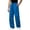 Blue, variant on Mens Casual Sweatpants Solid Color Drawstring Elastic Waist Straight Leg Trousers Relaxed Fit Workout Pants