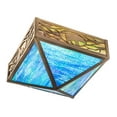 thumbnail image 4 of Meyda Tiffany 188913 Wildlife 4 Light 26" Wide Semi-Flush Ceiling Fixture - Copper, 4 of 7