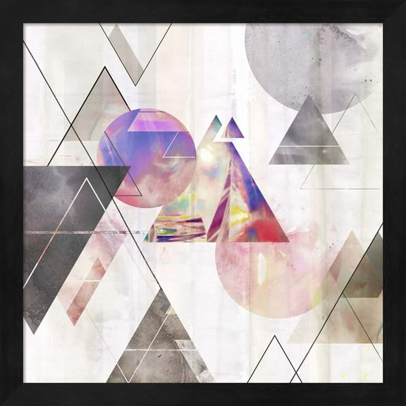 Holographic I by Isabelle Z, Framed Wall Art, 13.25W x 13.25H