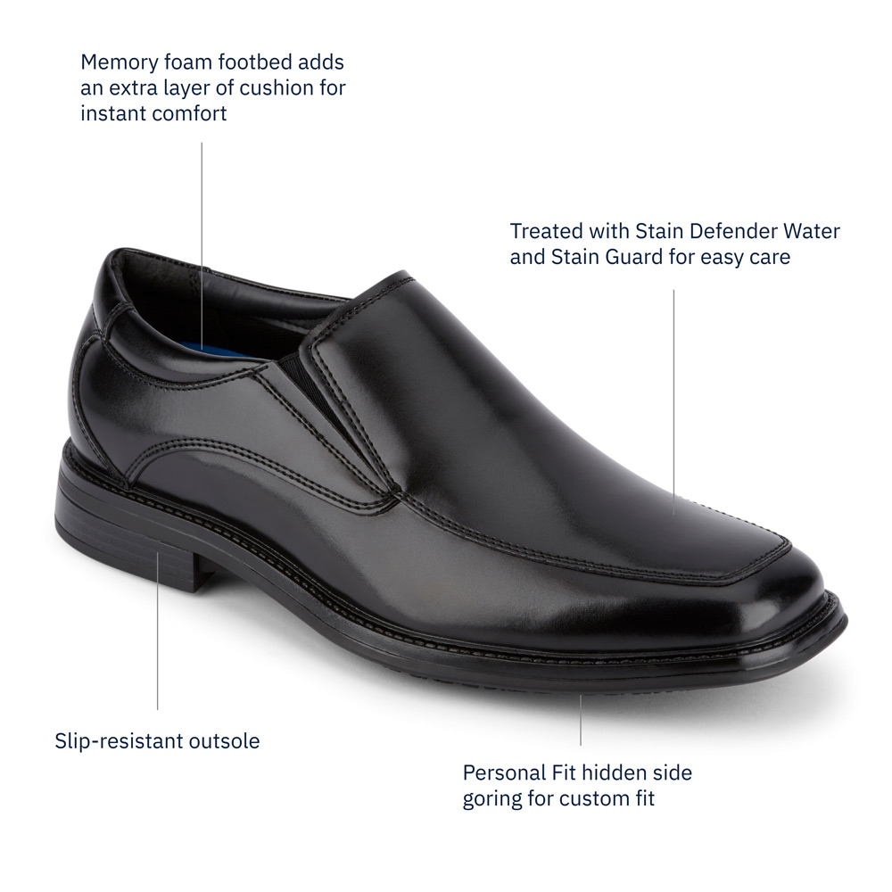 Dockers Mens Lawton Slip Resistant Work Dress Loafer Shoe