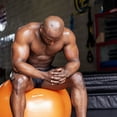 thumbnail image 4 of Ballon de stabilité Iron Body Fitness Pro Series avec pompe, ballon d’exercice anti-éclatement, 4 of 7