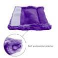 thumbnail image 3 of Moonet 2 Packs Car Seatbelt Covers Shoulder Pad for More Comfortable Driving, Universal Seat Belt Cover for Handbag Camera Backpack Straps, Soft Faux Sheepskin Wool Seat Belt Cushion (Purple), 3 of 6