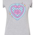 thumbnail image 3 of Polly Pocket - Polly Pocket Quilted Heart Case - Junior's Fitted Graphic T-Shirt, 3 of 5