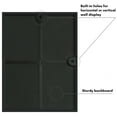 thumbnail image 2 of Americanflat 12x16 Front Loading Picture Frame with Shatter-Resistant Glass with 8x12 Mat 3 Pack Photo - Black, 2 of 7