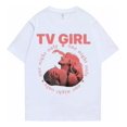 thumbnail image 1 of Camiseta De Algodón De Manga Corta Con Estampado Tv Girl, 1 of 5