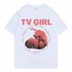 thumbnail image 1 of Camiseta De Algodón De Manga Corta Con Estampado Tv Girl, 1 of 5