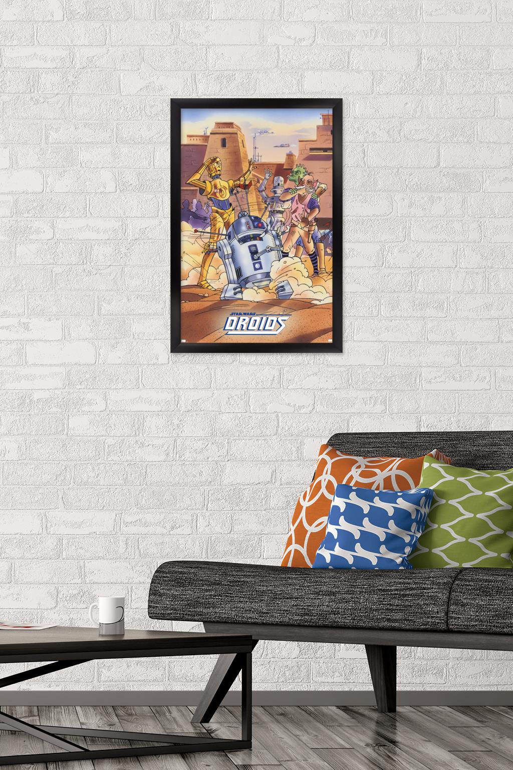 Star Wars: Droids - Malfunction Wall Poster, 14.725" x 22.375", Framed