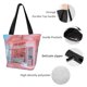 thumbnail image 4 of Disketp Pastel Pink Beach Cafe Bolsa de Hombro Casual para Mujer, Bolso Cruzado para Compras, Viajes y Uso Diario, 4 of 6