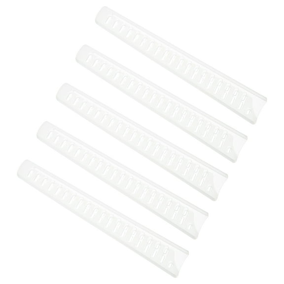 5 Pack PP Safety Knife Cover Sleeves, Blade Edge Guards Protector, Universal Knife Sheath for 10" Watermelon Knife, White