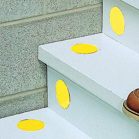 Yellow Aisle Marking Tape - Yellow Reflective Marking Tape, Value Brand, 8WZ60