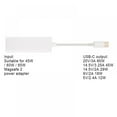 thumbnail image 4 of White USB-C MagSafe Adapter Type-C to MagSafe 2 Converter Compatible with Macbook Pro Air Charging, 4 of 8