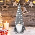 thumbnail image 4 of Christmas Plush Gnomes Ornaments Faceless Dolls for Home Decoration Gray Festive Atmosphere Decor, 4 of 9
