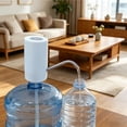 thumbnail image 6 of Topukaiba Usb Rechargeable Bottled Water Pump, Automatic Electric Suction Dispenser for 5 Gallon Jug, Home Office School, Charging,White, 6 of 6