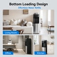 thumbnail image 7 of UrbanSync Bottom-Load Water Dispenser for Home, 3–5 Gallons, Hot, Cold & Room Temperature, Child Lock, Gray, New, 7 of 7