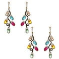 thumbnail image 1 of Pendientes de Navidad coloridos para mujer Pendientes de Navidad Pendientes lindos Pendientes de Navidad Regalos, 1 of 5