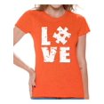 thumbnail image 1 of Awkward Styles Love Puzzle Shirt Autism Awareness Shirts for Women Autism T Shirt Autism Puzzle Gifts Support Autism Awareness Women's Tee Shirt Tops Autistic Spectrum Awareness Shirts, 1 of 4