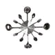 thumbnail image 2 of Reloj de pared Naiovety 3D Estilo moderno color plata, 2 of 6