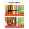 thumbnail image 5 of KFFKFF Natural Reed Fence Roll, 6 ft x 16.4 ft, Decorative Privacy Screen for Outdoor Spaces, Ideal for Gardens, Balconies, Patios, and Backyard Dividers, 5 of 9