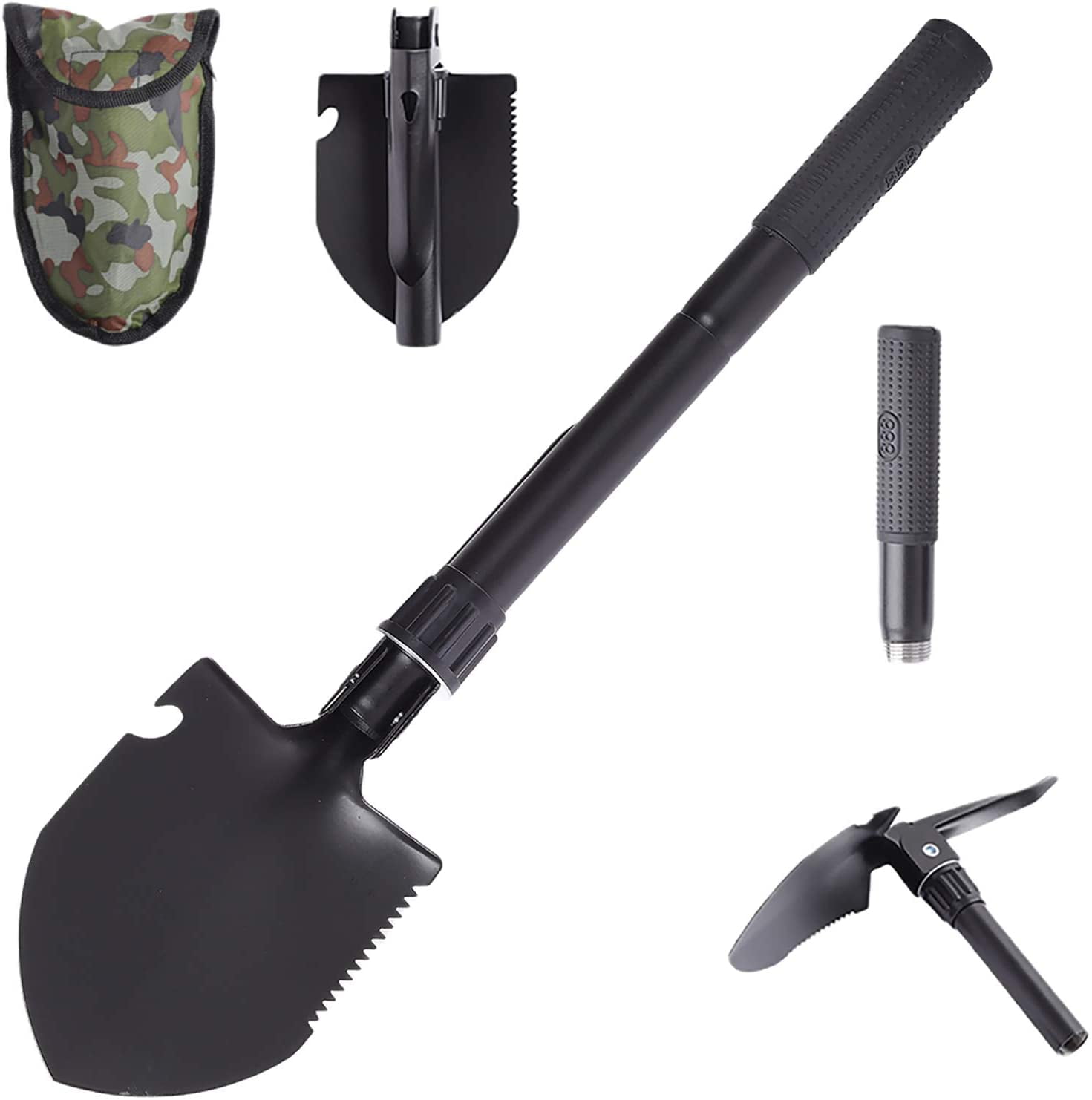 Multifunctional Folding Shovel, Folding Shovel with Tens Functions