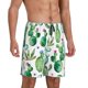 thumbnail image 2 of Fotbe Cactus Plants1 Pantalones Cortos de Pijama para Hombre, Ropa de Dormir, Pantalones de Pijama Cortos para Hombre-Small, 2 of 6