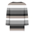 thumbnail image 7 of Womens Tops Summer Tops For Women Casual Cute V Neck 3/4 Length Sleeve Loose Fit Tunics Graphic Tees Blouses Womens T Shirts, 7 of 7