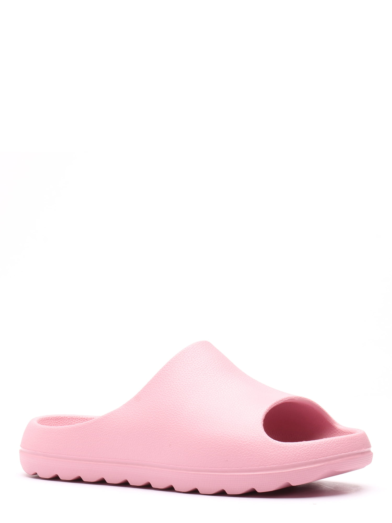 Wonder Nation Little Girls & Big Girls EVA Slide Sandal, Pink