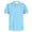 Blue Pink Palm, variant on Big Boys Polo Shirts Collared Palm Printed Hawaiian Shirt Short Sleeve Top