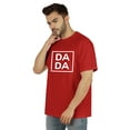 thumbnail image 4 of Inkmeso Men's Graphic Printed Da Da Quotes First Time Daddy Tshirt Cotton Jersey Tee, 4 of 7