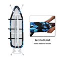 thumbnail image 4 of HELLHERO Heart Shaped Butterfly Design Ironing Board Cover for Mom Wife Gifts Dust-Proof Protector Easy to Install Washable, 4 of 5