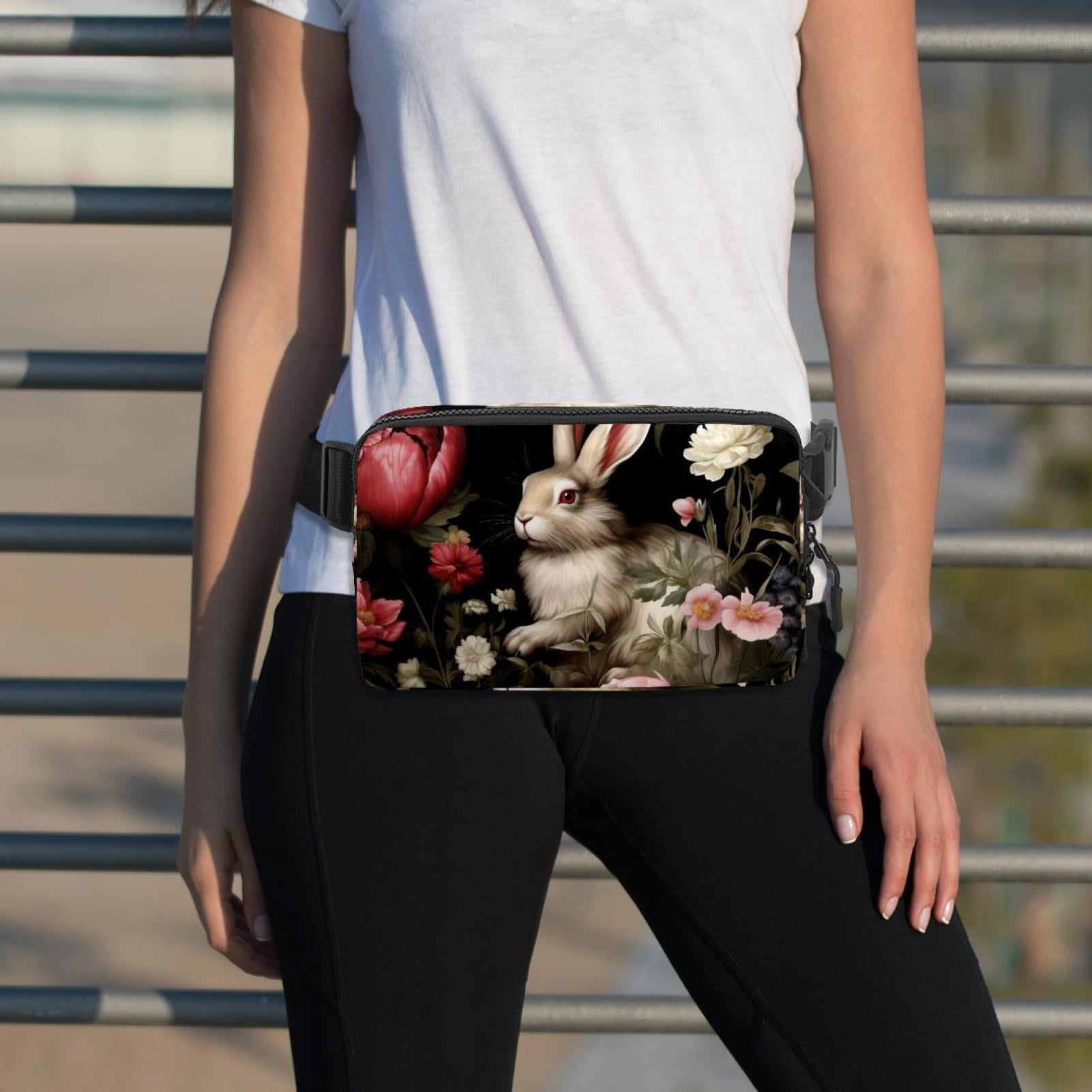 Rabbit Lightweight Running Belt Waist Bag with Extension Strap and Money Belt - Unisex