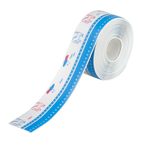 Advancent Cinta de sellado de esquina de 3,2 m/rollo de 3,8 cm para baño, cocina, ducha, fregadero, cinta de sellado de baño, tira de calafateo, pegatina Juegos de accesorios de baño No.17 Advancent HA001446-17