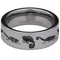 thumbnail image 2 of Chameleon Tungsten Carbide Ring, 2 of 6