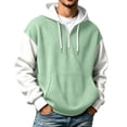 thumbnail image 2 of Gyexs Quarter Zip Pullover Men Hoodie Oversized Half Zip Hoodies with Pocket Long Sleeve Tops, 2 of 6