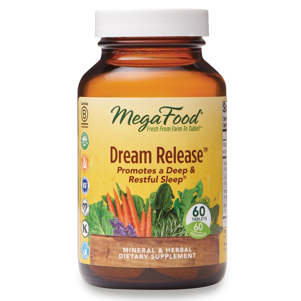 MegaFood, Dream Release, Promotes a Restful Sleep and Relaxation, Sleep