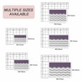 thumbnail image 6 of Grey Chevron Outdoor Rug 3x5 Ft, Non Slip Washable Area Rug, Geometric Purple Print Wavy Striped White Patio Rugs Carpet Runner, Large Floor Mat for Indoor/Outdoor Deck Porch Camping, 6 of 8