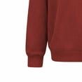 thumbnail image 4 of Generic Men's Crewneck Sweatshirt Corduroy Knit Long Sleeve Pullover Tops Fleece Casual Loose Athletic Thermal Sweater, 4 of 5