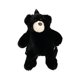 thumbnail image 1 of Mochila de oso de peluche Yinane para estudiantes universitarios Negro, 1 of 8
