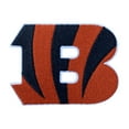 thumbnail image 2 of Cincinnati Bengals Embroidered Iron-on Patch Set of 2, 2 of 3