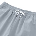 thumbnail image 5 of asjyhkr Mens Shorts Cotton Loungewear Drawstring Elastic Waist Plus Size Sleep Pajama Shorts with Pockets for Casual(M-5XL), 5 of 9