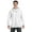 WHITE, variant on Mens 9.7 oz. Ultimate Cotton 90/10 Full-Zip Hood F280 (3 PACK)