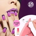 thumbnail image 4 of Acrylic Nail Clipper, Fake Nails Tips Cutter for Home IY Salon, Trimmer for Nail Art Manicure, Professional Clippers Tool for Artificial False Nail Tech, Pink Cap, 4 of 5