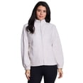 thumbnail image 5 of RBX Active Women's Lightweight Luxe Athleisure Mock Neck Zip Up Jacket, 5 of 5