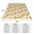 thumbnail image 3 of Vsdgher Pears And Flower Ultra-Soft Micro flannel Blanket Throw Blankets for Couch Sofa, Bed (4 sizes)-60"x50", 3 of 7