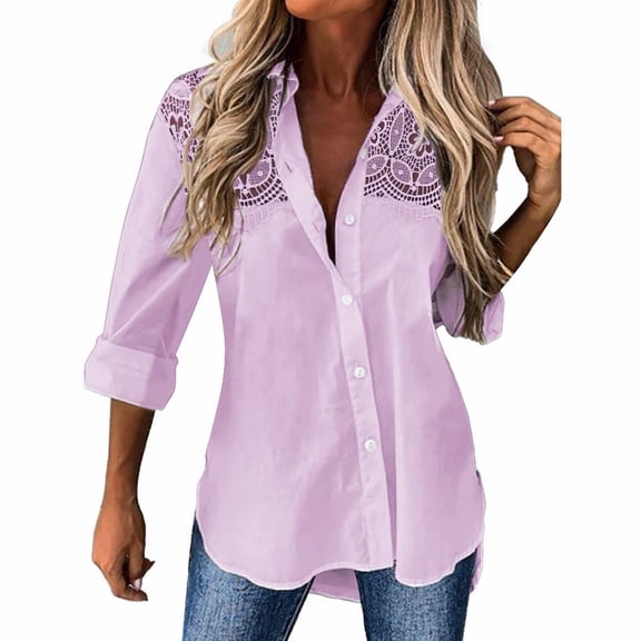 Clothing Sales Super Soft Wrinkle Free Button Down Shirts for Women Formal Work Dress Blouses Tops Womens Button Down Shirts Boyfriend Long Sleeve Oversized Blouses Tops