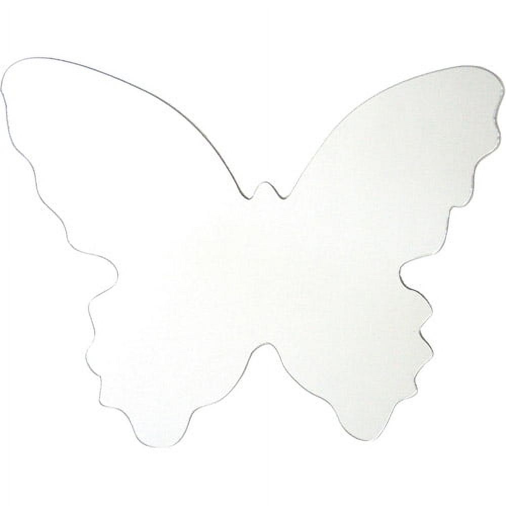 York Wallcoverings MIR0002BTL RoomMates Butterfly Peel & Stick Mirror Large - image 2 of 2