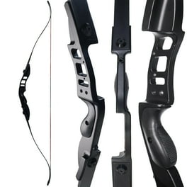 Arc Recourbé Démontable AMEYXGS 62" - 20-55 Lbs - Droitier - Bois/Fibre