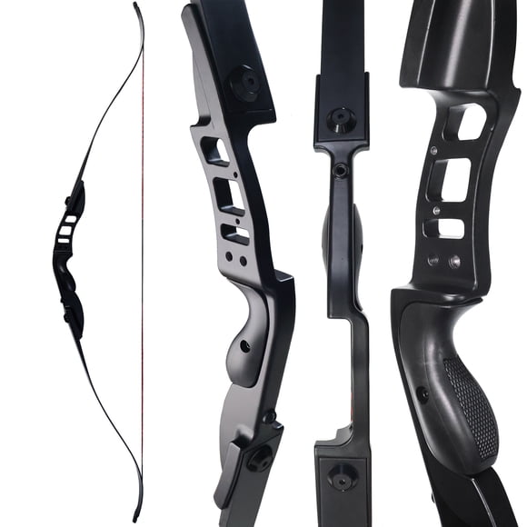 Piaoyu Archery 54" Takedown Recurve Bow and Arrows Set Hunting Longbow Metal Riser Right Hand 40 Lbs Package Kit with Accessories for Shooting Practice