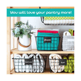 thumbnail image 2 of 24PCS Labels for Storage Bins, for Storage Bins Pantry Labels Clip Label Holder Removable with 3 Chalk Marker Black, 2 of 8