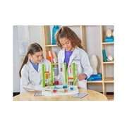 Thames & Kosmos Ooze Labs Chemistry Station Science Experiment Kit, 20 Non-Hazardous Experiments Including Safe Slime, Chromatography, Acids, Bases & More 6+